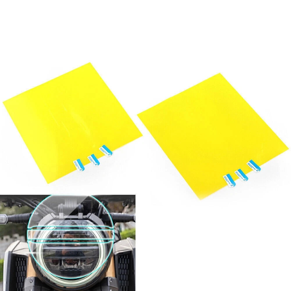 2PCS Clear Headlight Protector Scratch Protection Film for HONDA CB1000R CB650R