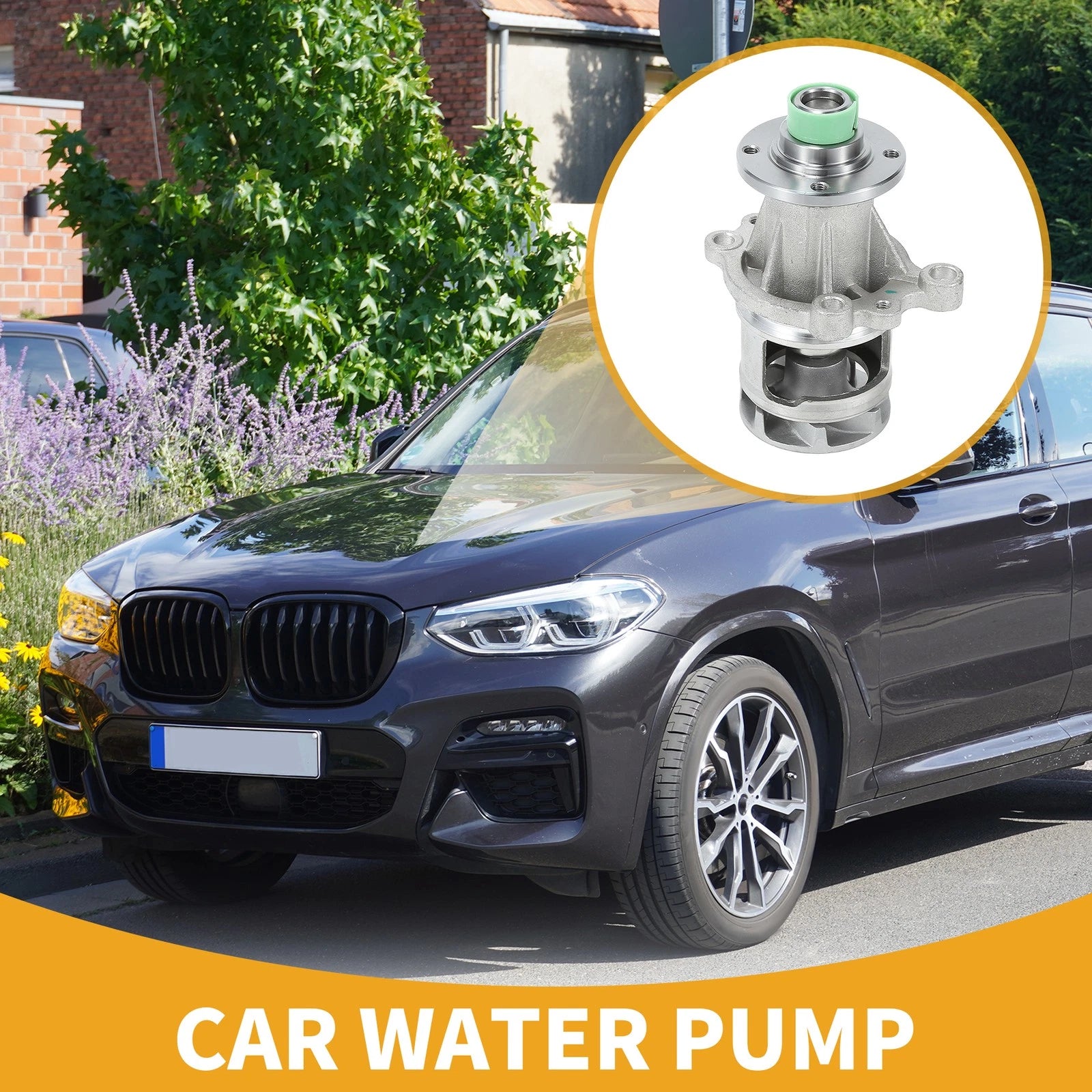 Water Pump Replacement for BMW 318i 1991–1999 With Rubber Ring