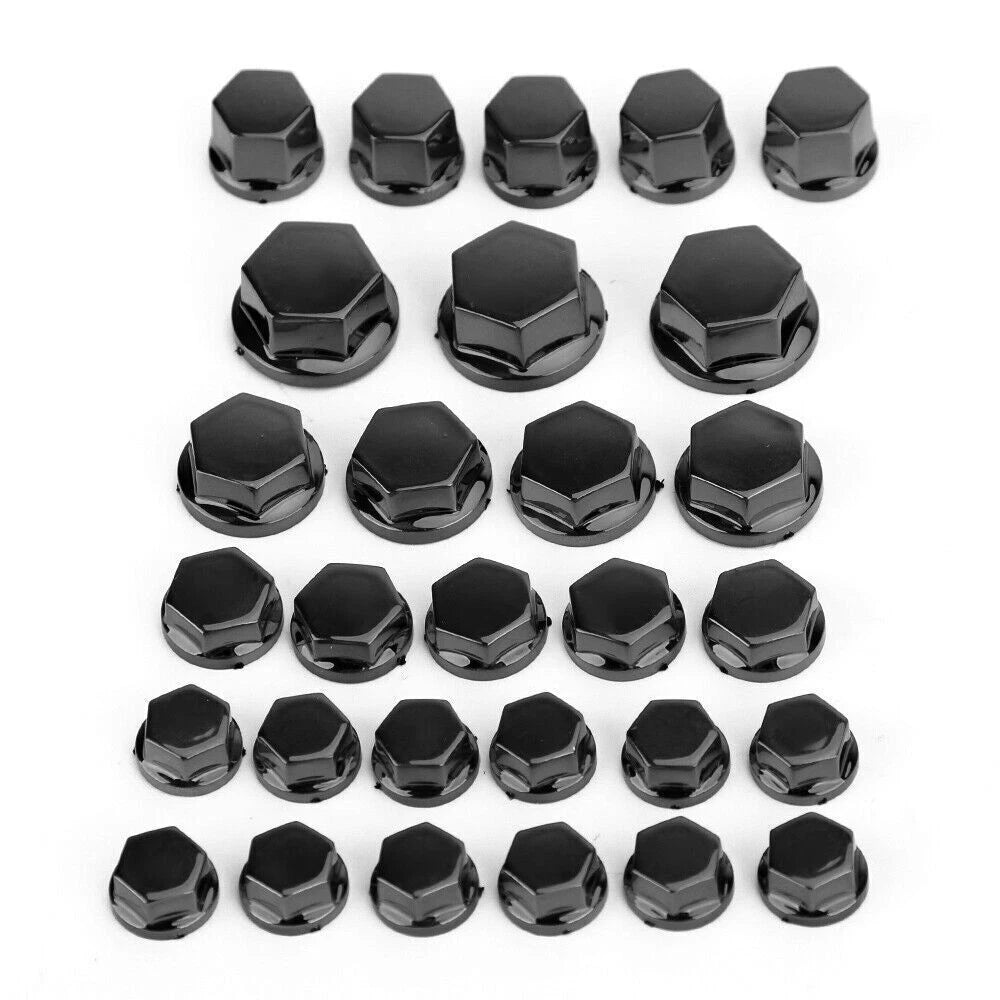 30pcs Hexagon Socket Screw Covers for Motorcycle (Universal)