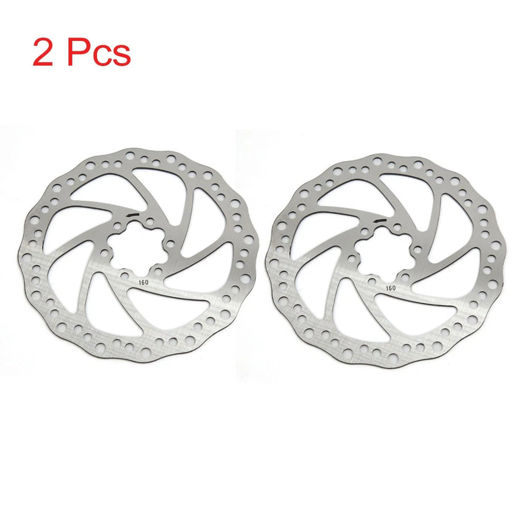Disc Brake Rotor Set 160mm Replacement for Mountain Bike MTB (Universal)