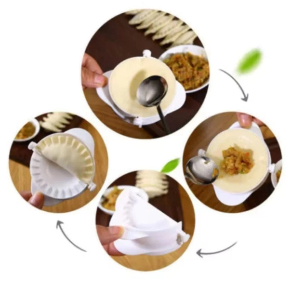 Dumpling Maker Tool Set - 5 Size Manual Press for Kitchen