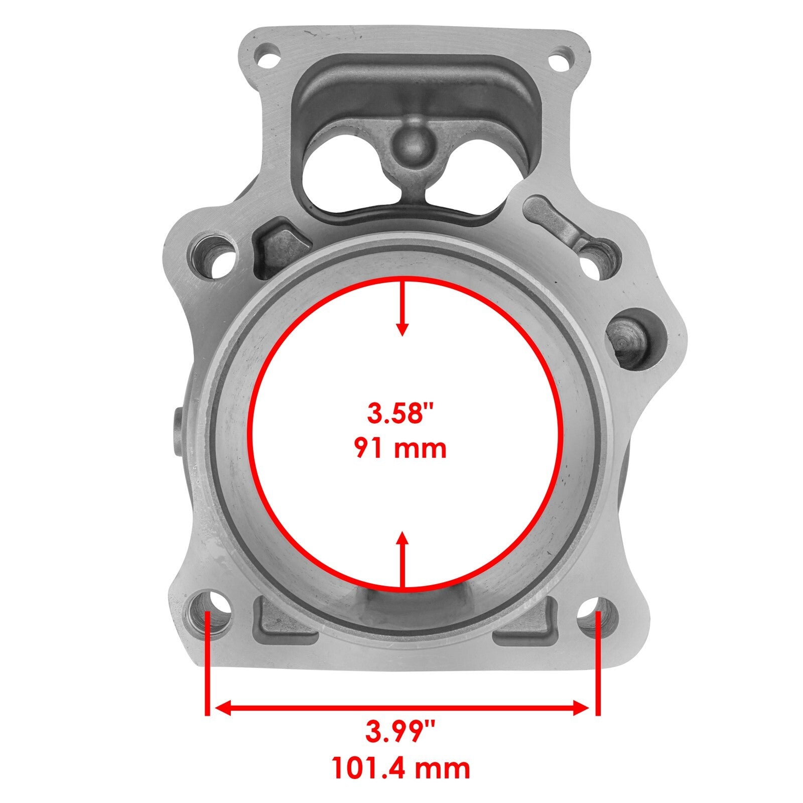 Caltric Cylinder Kit Replacement for Honda Foreman 500 TRX500FM (2012–2013)