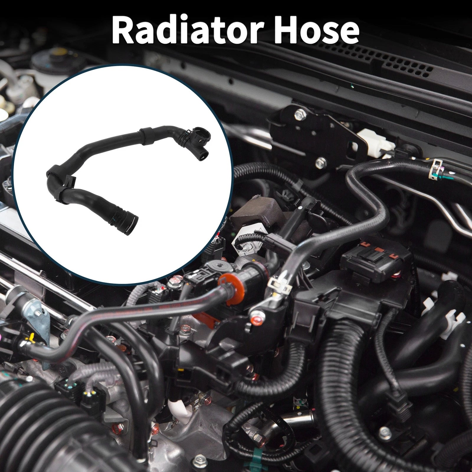 Radiator Hose Water Pipe Replacement for Volkswagen Atlas 2.0L (2018–2023)