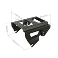 Solo Pack Mount Rack with Docking Kit for Harley Electra Glide (2009–2013)