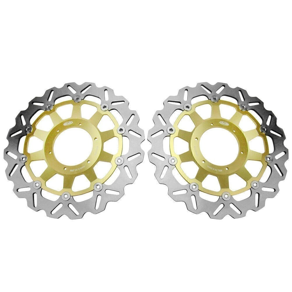 2X Front Brake Disc Rotors for Honda CBR 929RR (2000–2001) & CBR 954RR (2002–2003)