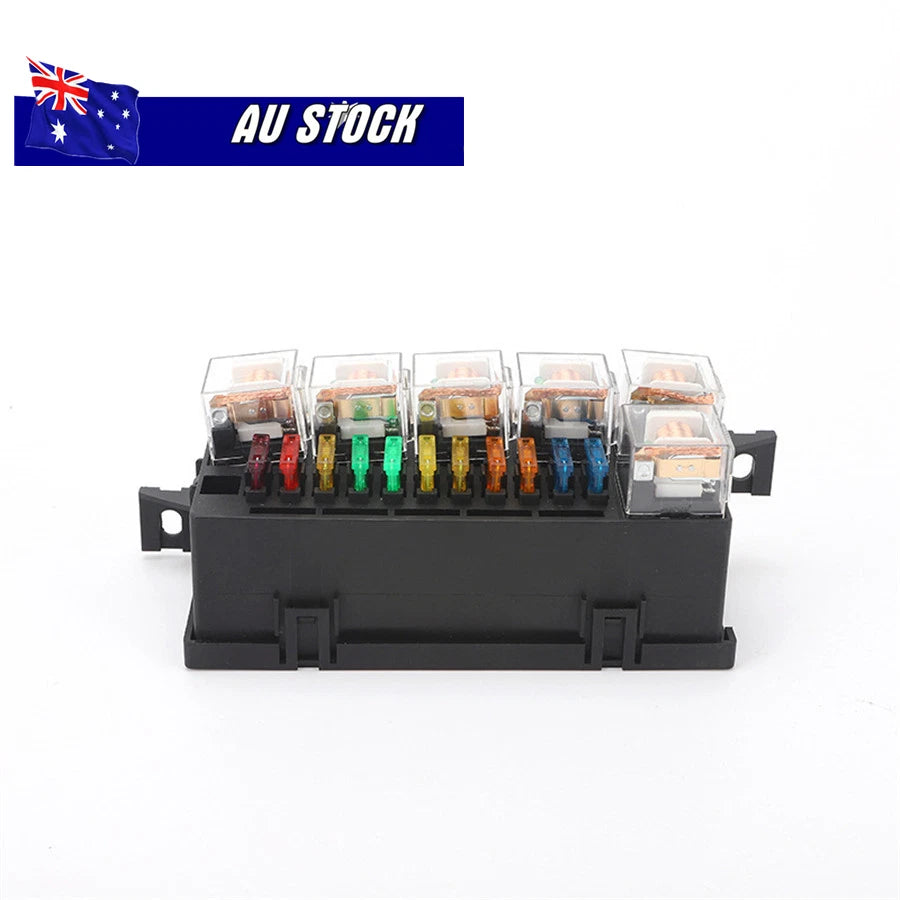 11-Way Relay Fuse Box for Car Modified (High Temperature Resistant)