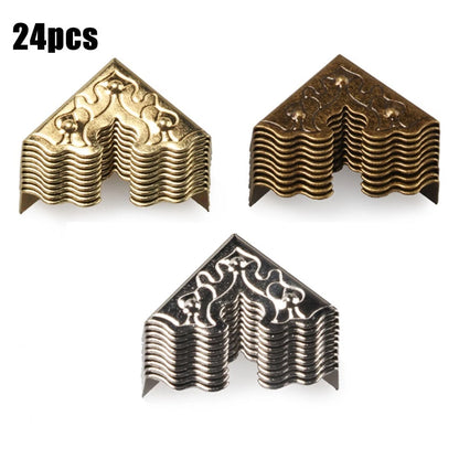 Decorative Corner Cover Protector Bracket for Retro European Jewelry Box