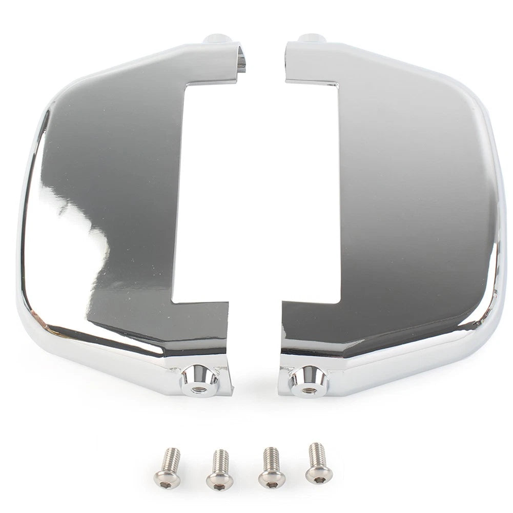 Passenger Foot Peg Floorboard Cover for Harley Road Electra Street Glide (2007–2023) Chrome