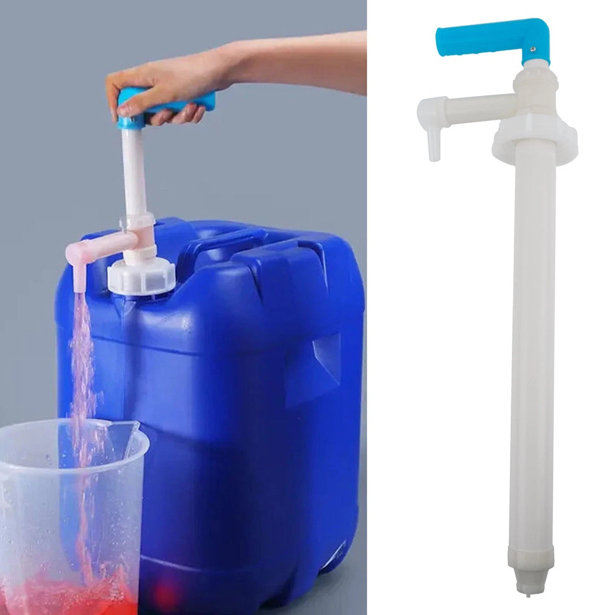Manual Oil Extraction Pump with Anti Backflow Feature for Safer Transfers