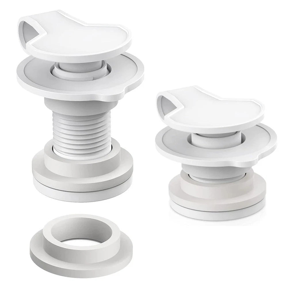 2X Camping Cooler Drain Kit for Multiple Cooler Models (1 & 1.5 Inch)