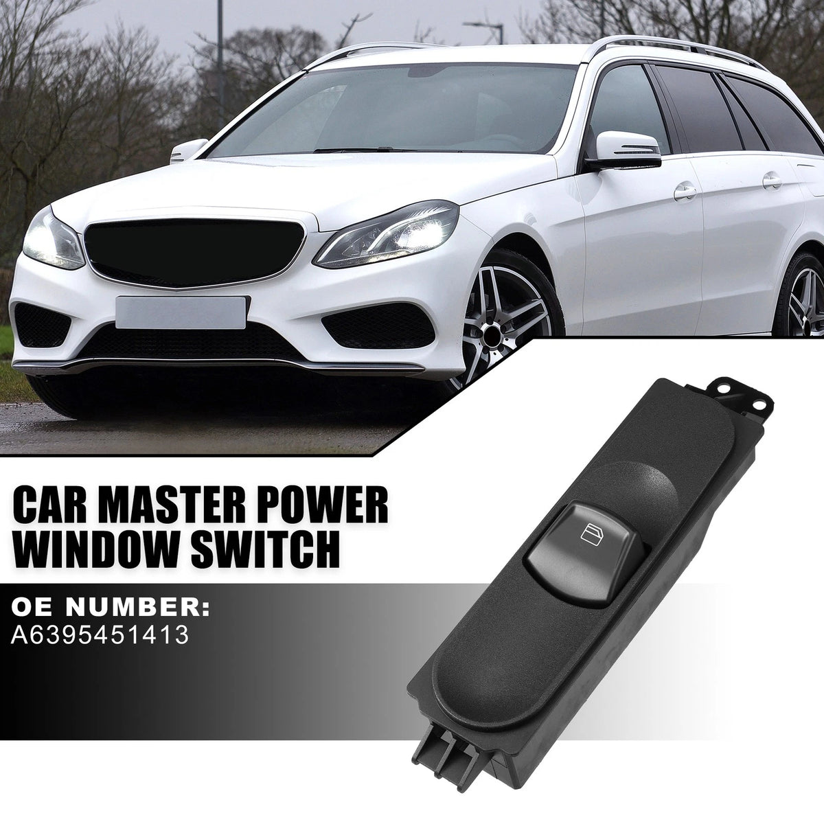 Car Window Switch for Mercedes-Benz Viano Vito (2003–2010) A6395451413