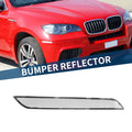 Front Left Bumper Reflector Replacement for BMW X6 (2008–2014) White