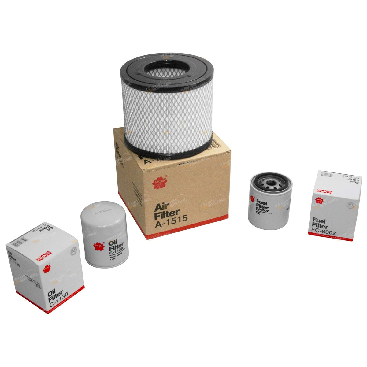 Filter Service Kit for Holden Rodeo RA (2003–2006) 4cyl 4JH1TC 3.0L Diesel