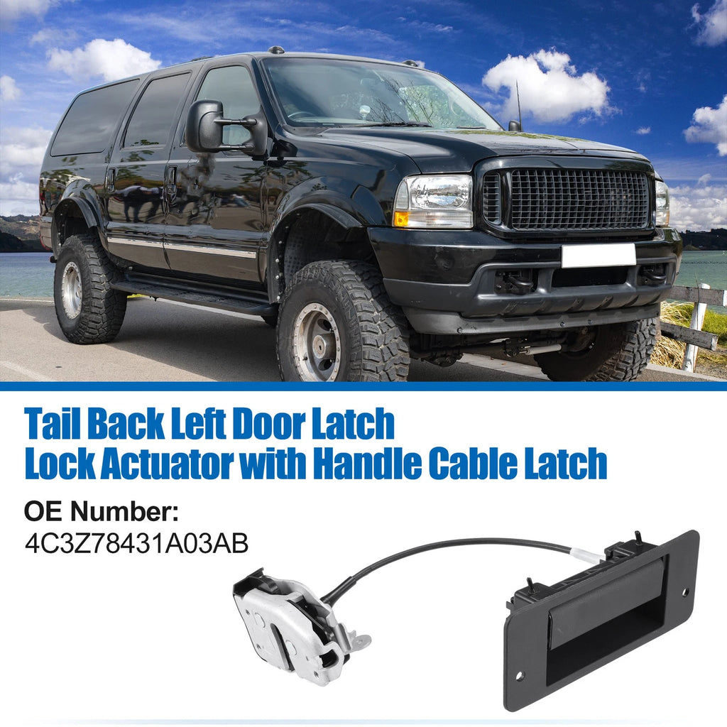 Tailgate Lock Actuator with Handle for Ford Excursion (2000–2005)