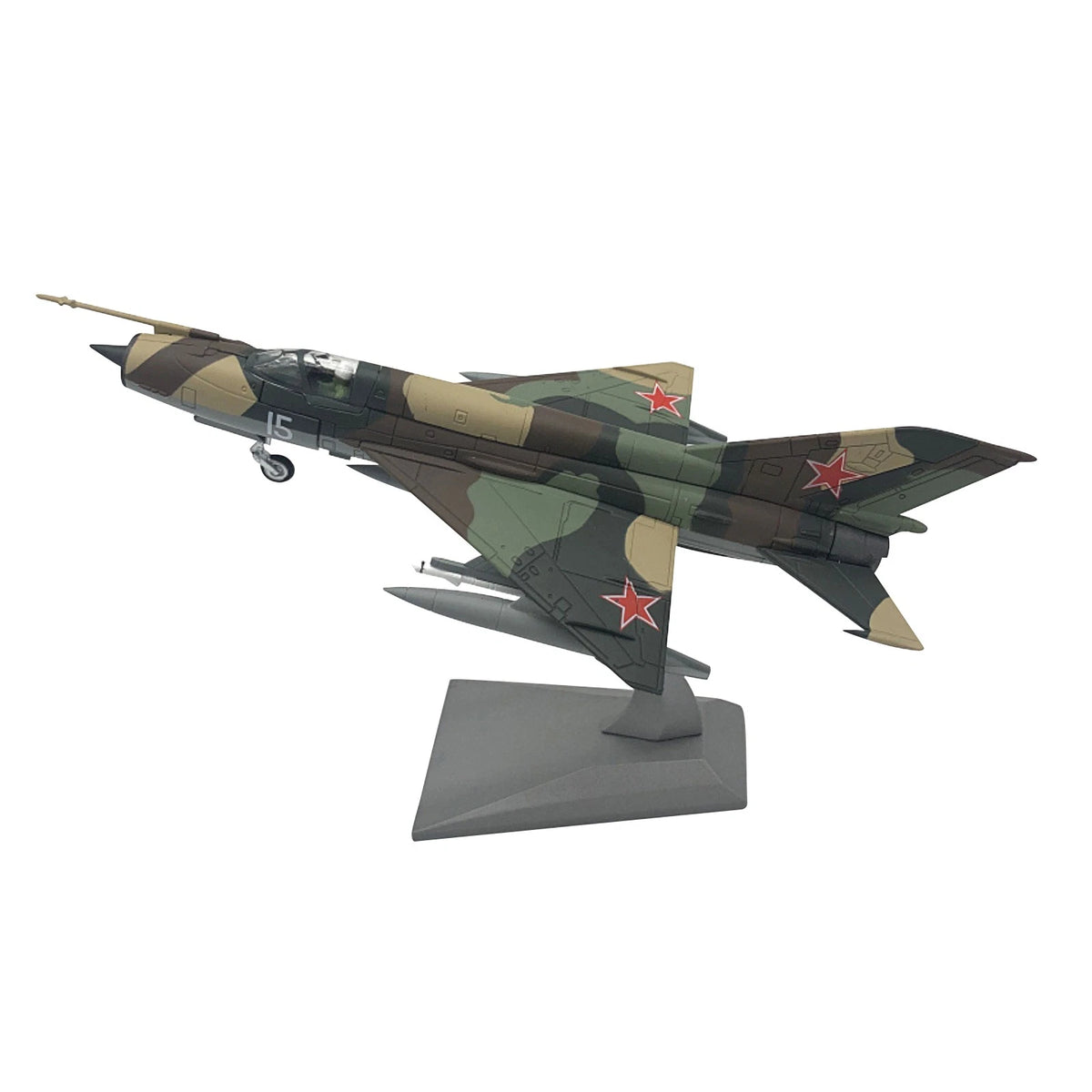 Mig-21 Alloy Aircraft Model for Classic Fighter (1/72 Scale)