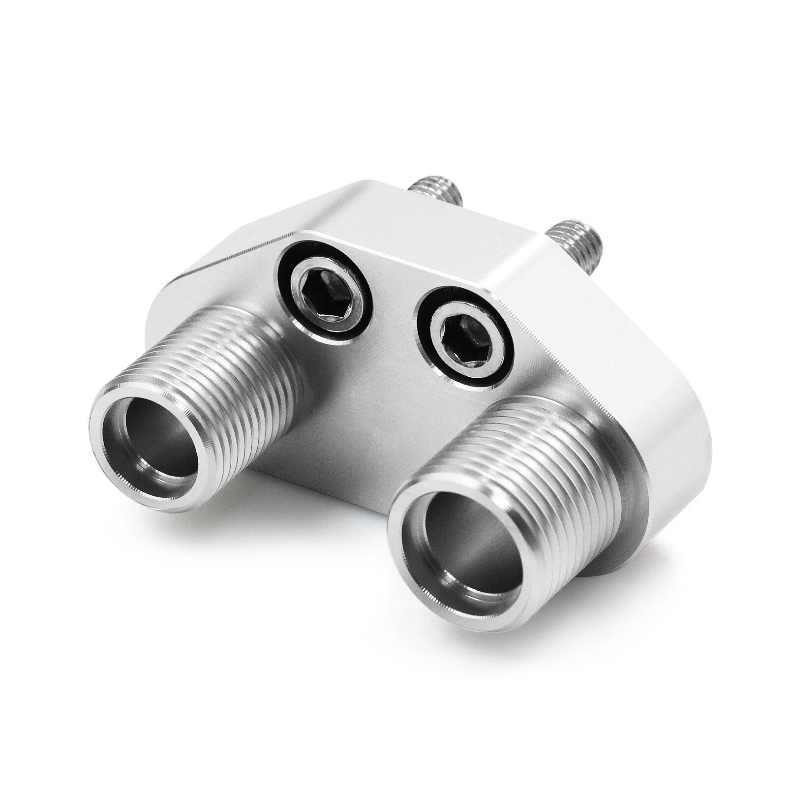 Billet AC Compressor Adapter Fitting for Sanden SD7B10 (7176, SD7)