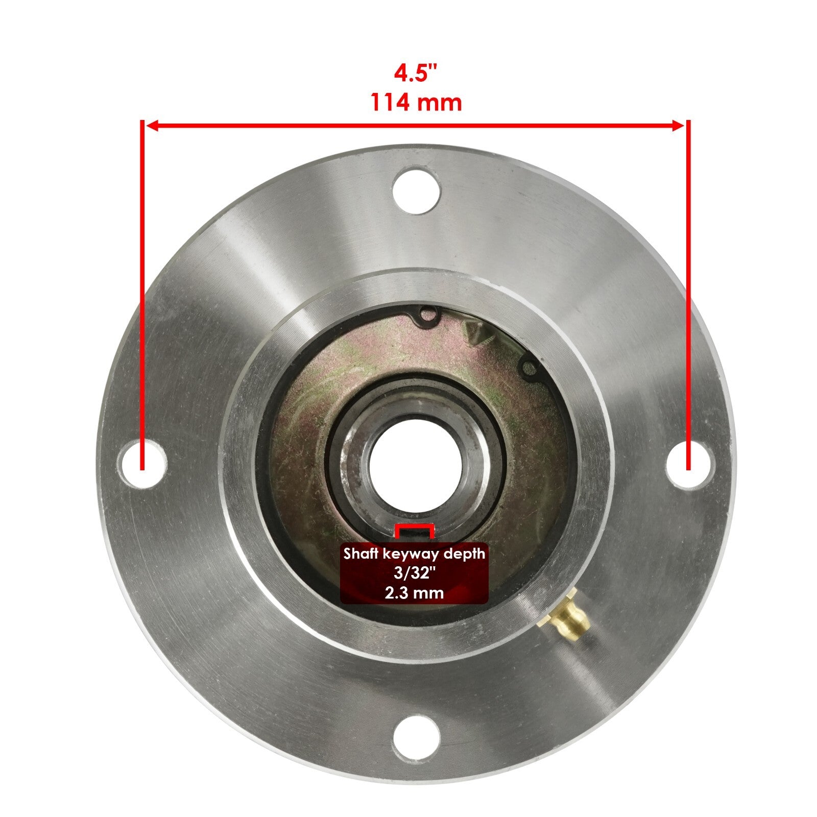 Deck Spindle Pulley and Blade for Ferris HW32KA HydroWalk SD (2016–2018)