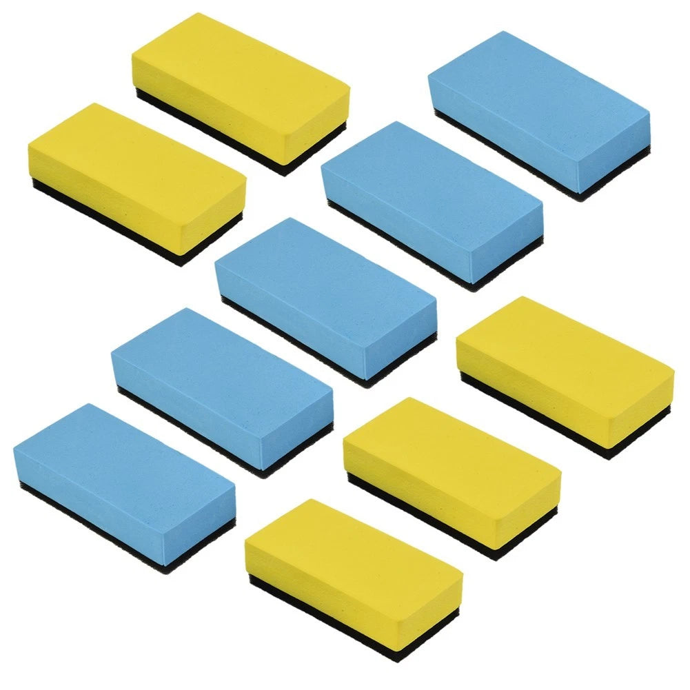 10Pcs Ceramic Coating Sponge Applicator for Car Polishing