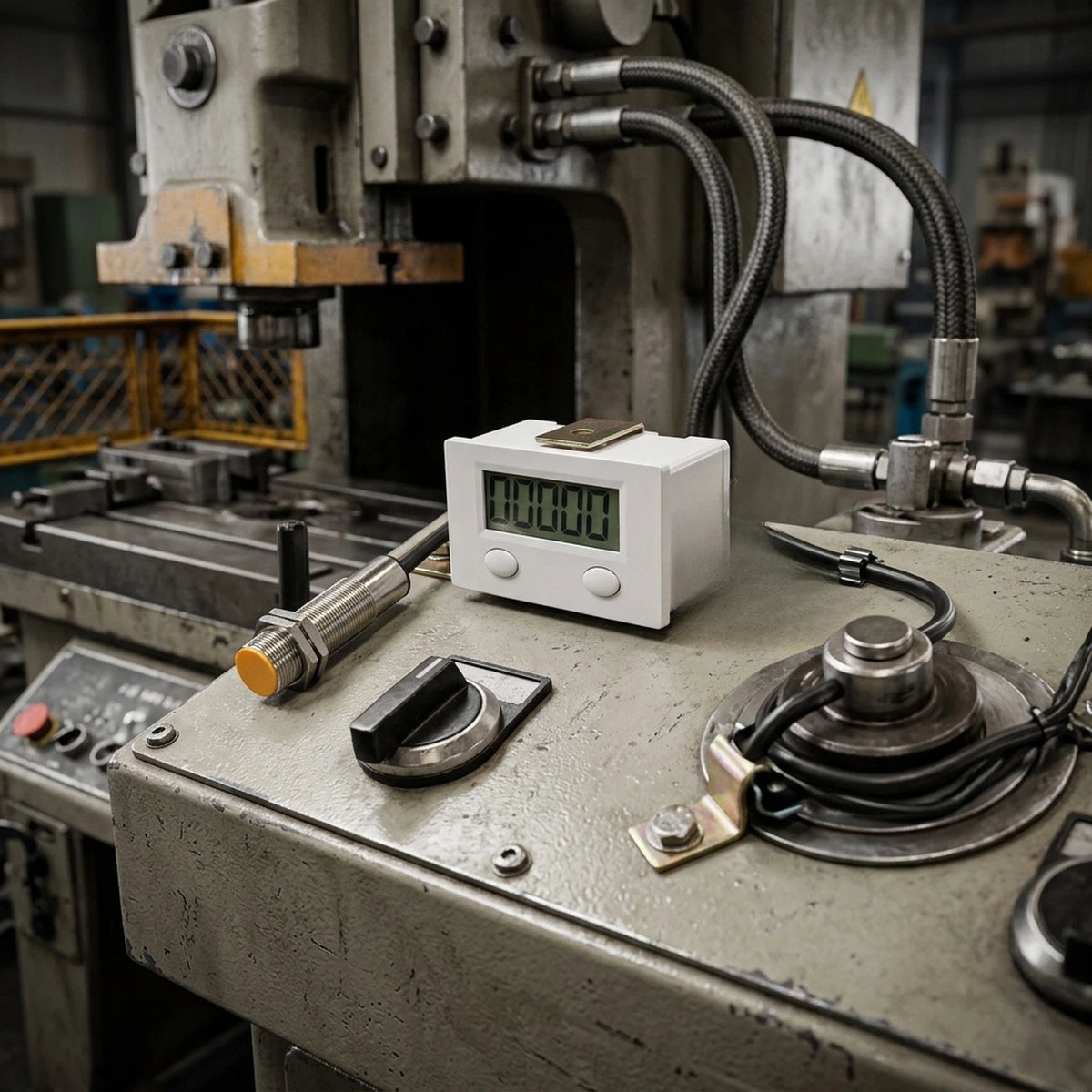 Digital Display Counter Sensor for Motors Proximity Automation