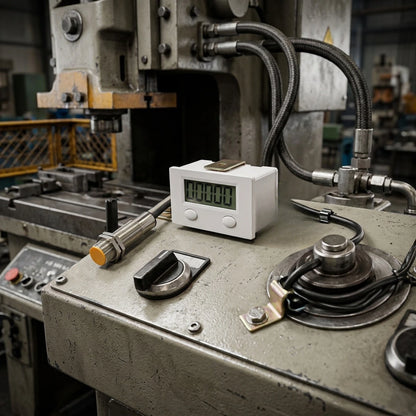 Digital Display Counter Sensor for Motors Proximity Automation