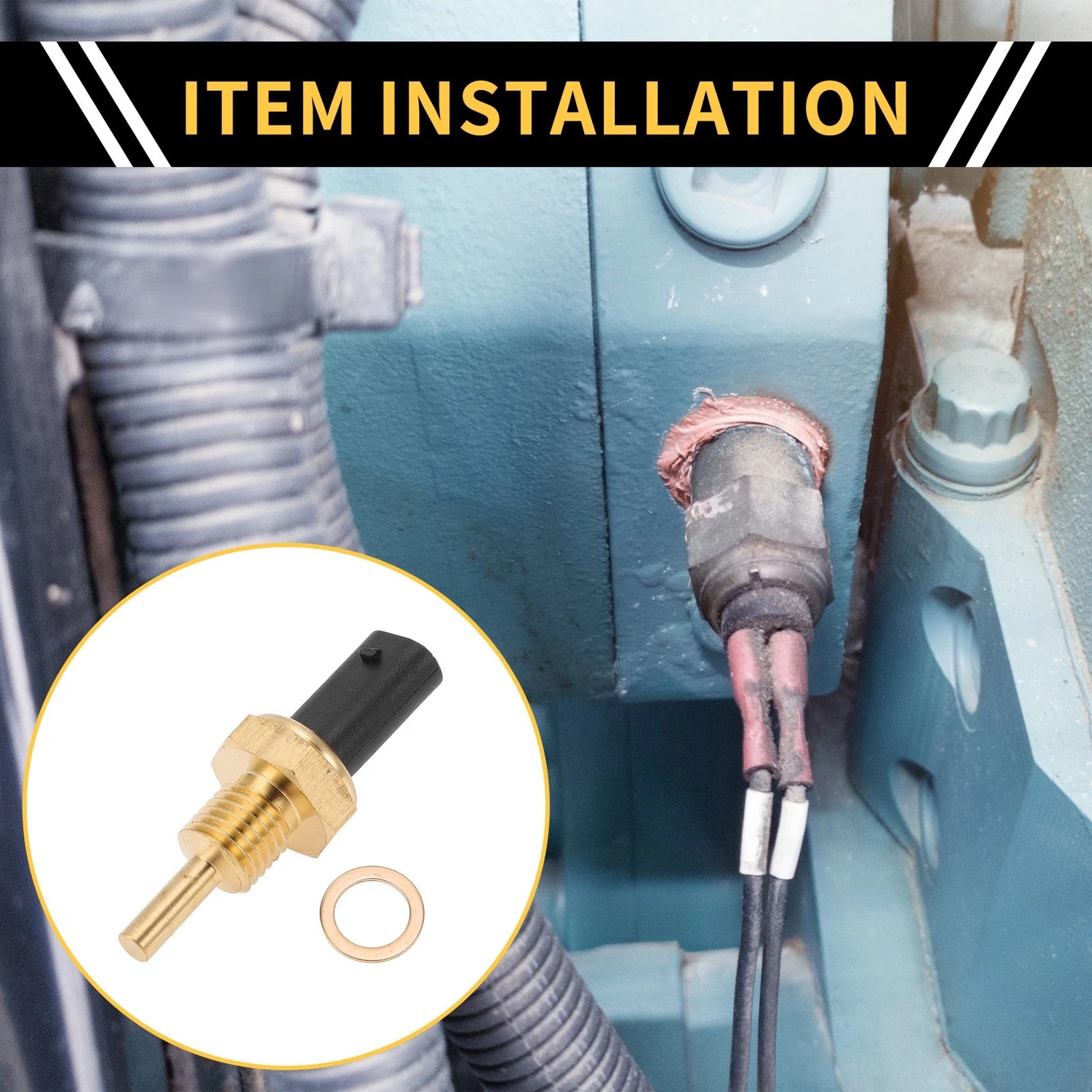 Coolant Temperature Sensor Replacement for Chevrolet Express 2500 (2018–2022)