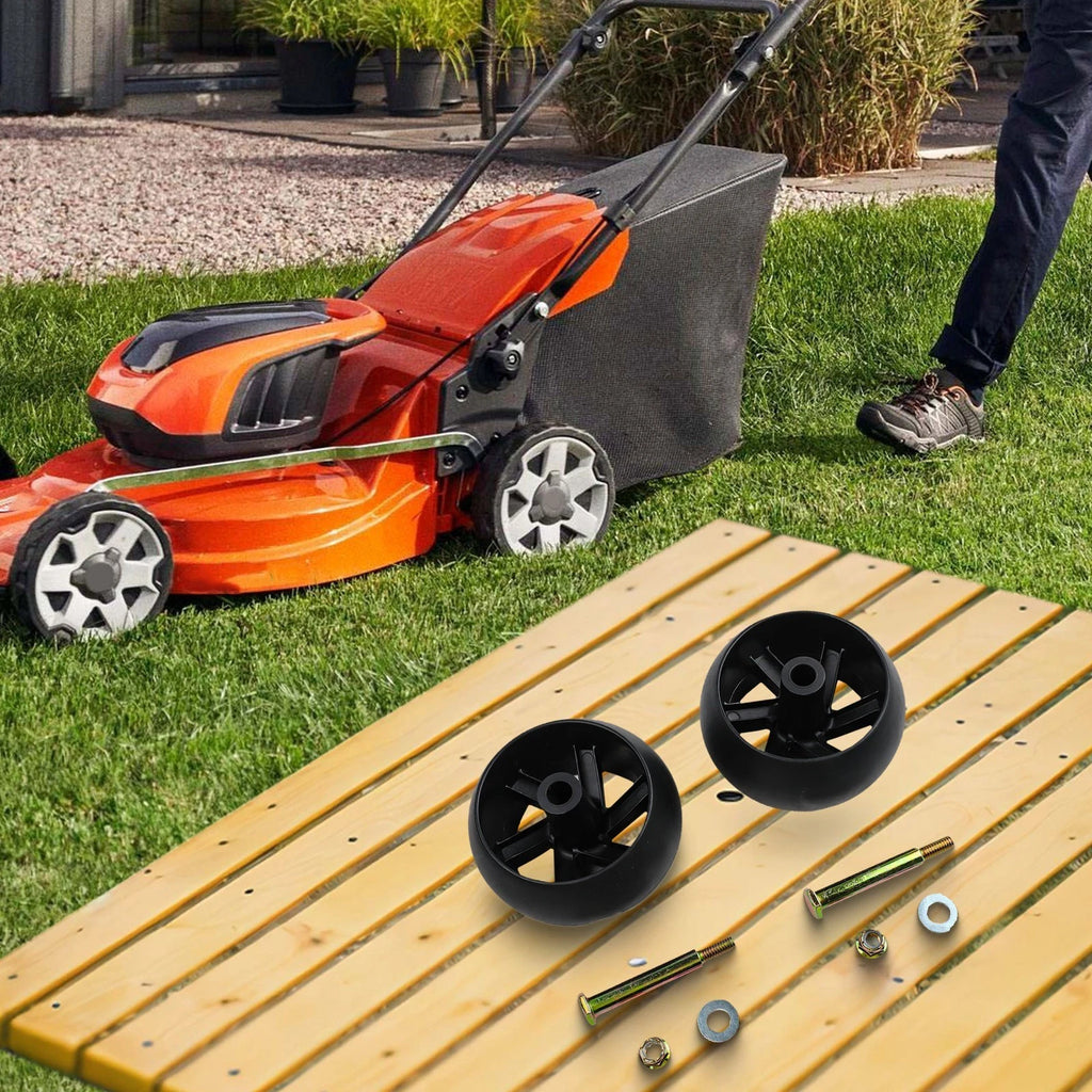 Deck Wheels and Hardware Kit for Lawn Mower