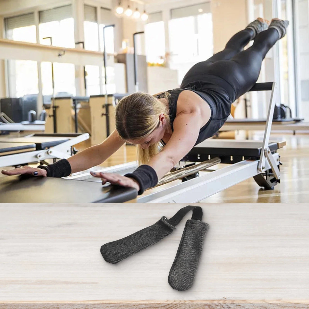 Protective Knitted Cotton Cover for Rowing Machine Handles