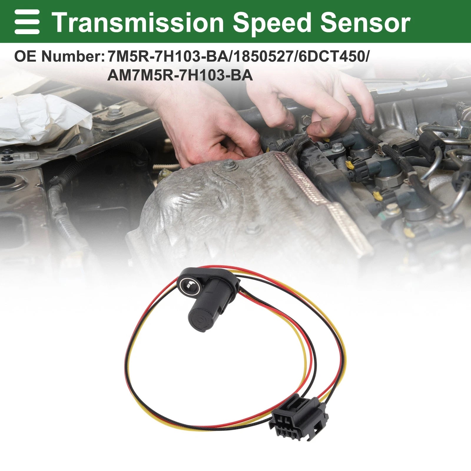1 Pc Transmission Speed Sensor No.1850527 for Volvo XC60 T5 (2010–2017)