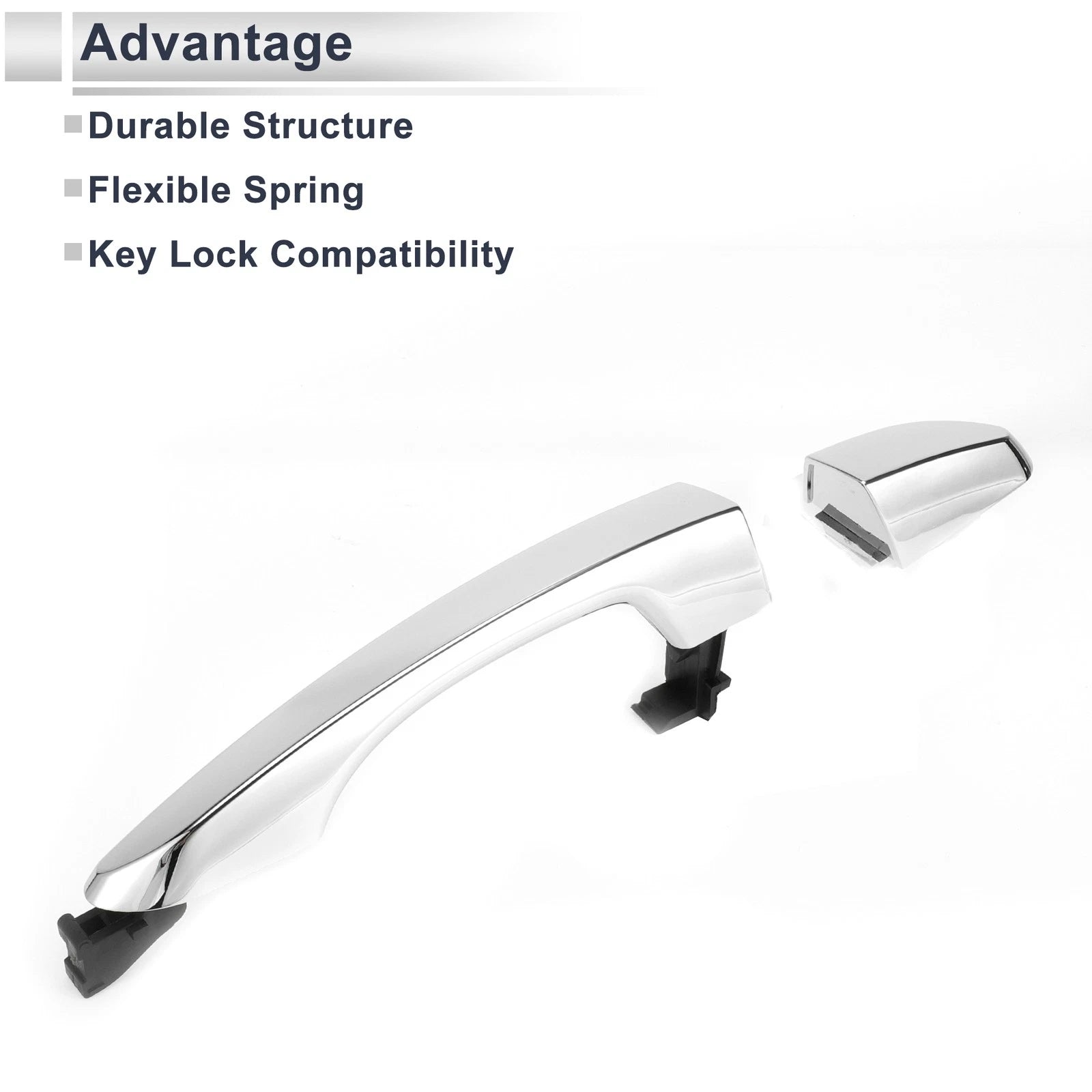 Rear Right Exterior Door Handle Replacement for Hyundai Tucson 2016-2020