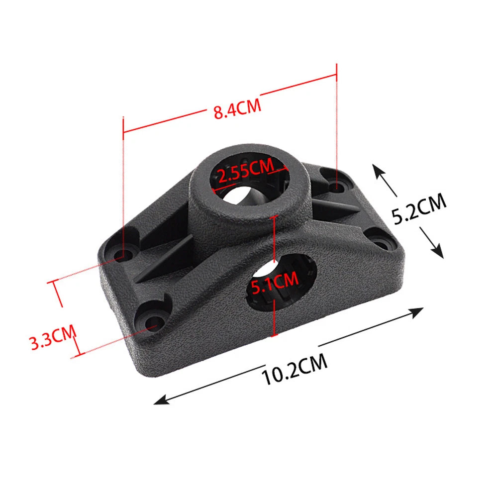 360 Degree Adjustable Rod Holder Mount for Kayak (Universal Fit)