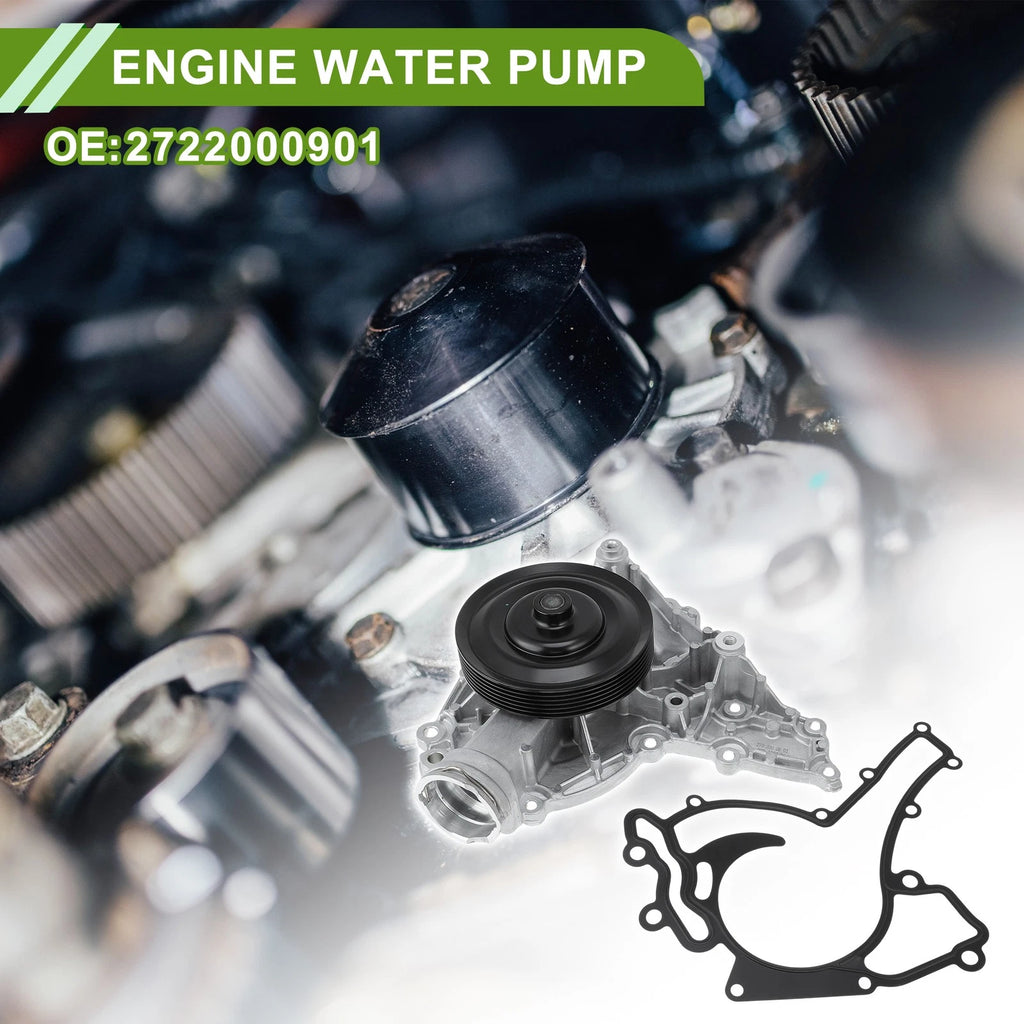Engine Water Pump Replacement for Mercedes-Benz C-Class (2005–2014)