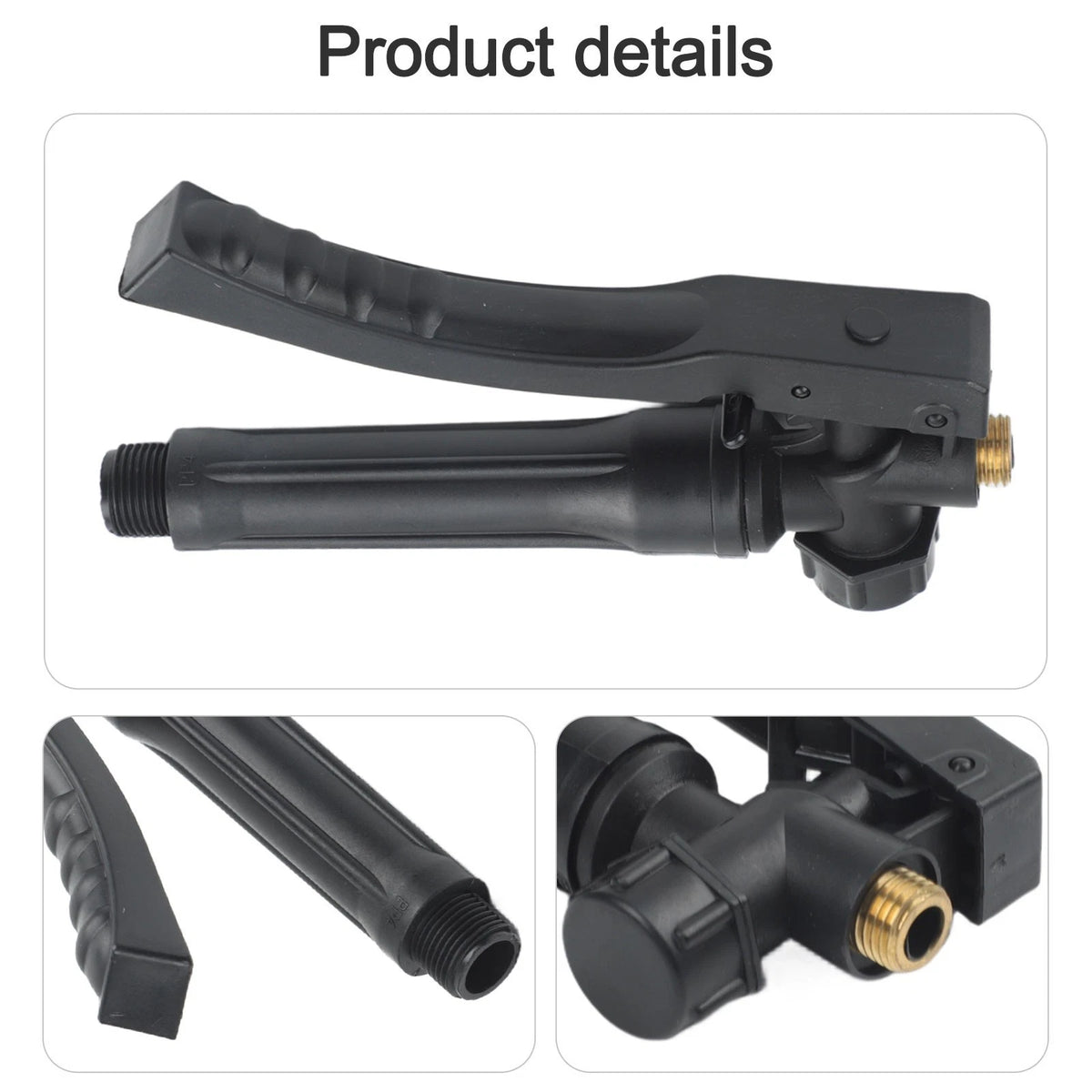 Sprayer Handle with Copper Connector for Quick Installation
