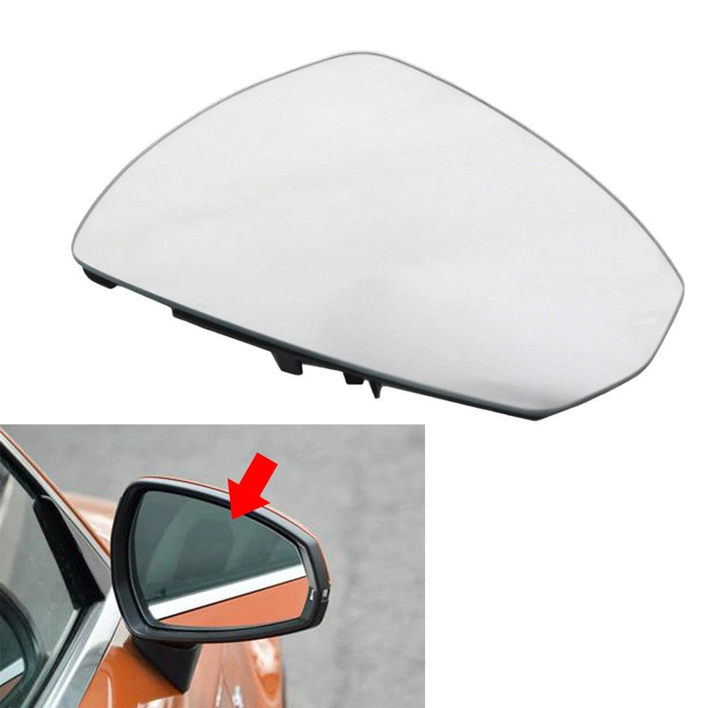 Front Side Rearview Mirror Glass for Audi A3 (2014–2020) 8V0857535E 8V0857535C