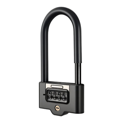 Thickened Alloy Steel U-Lock for Bicycle E-For Bike Motorcycle