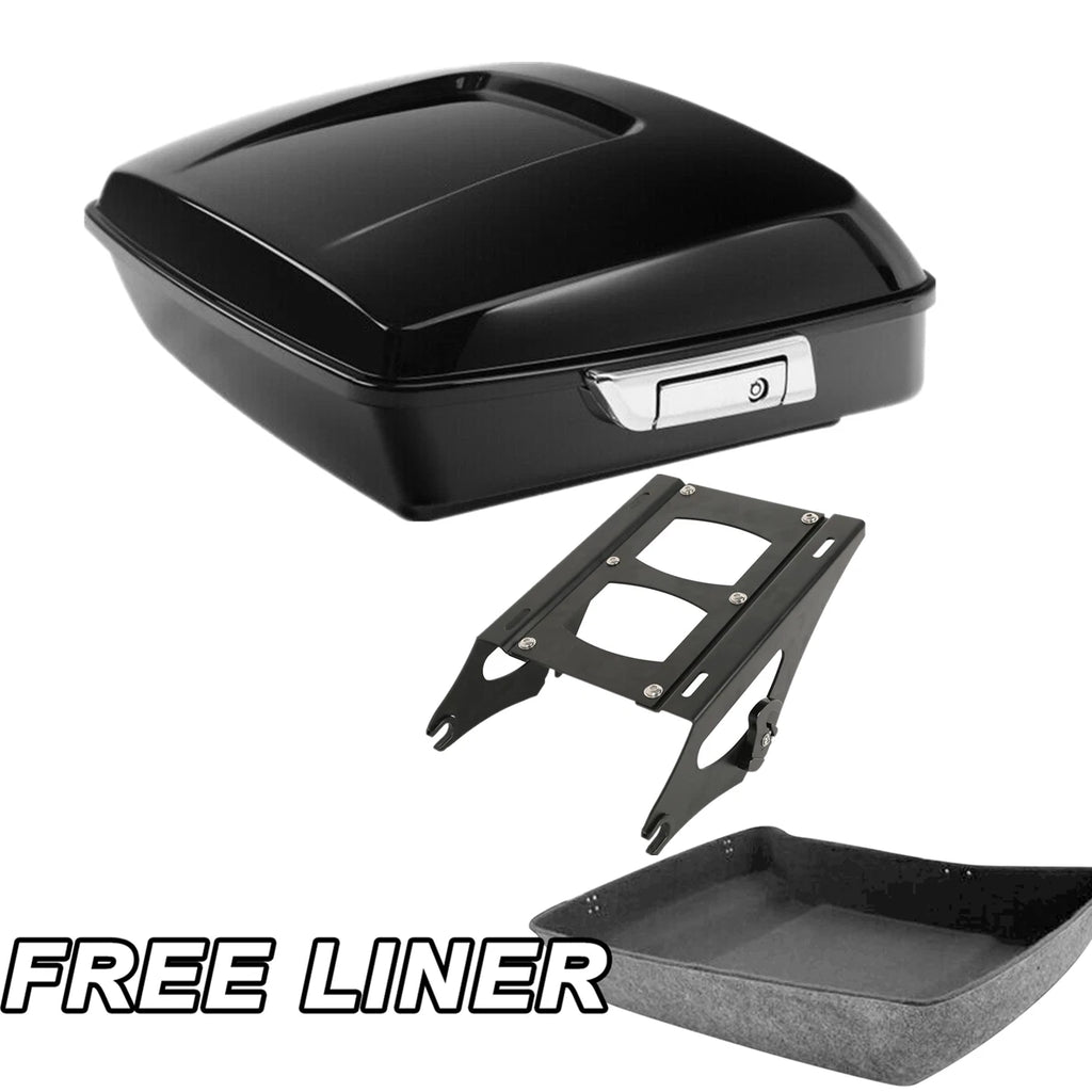 Chopped Trunk & 2 Up Mount Rack for Harley Electra Glide (2014–2025)