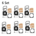 Set of 6 Carburetor Rebuild Kits for Stihl MS210 MS230 MS250 (RB-105)