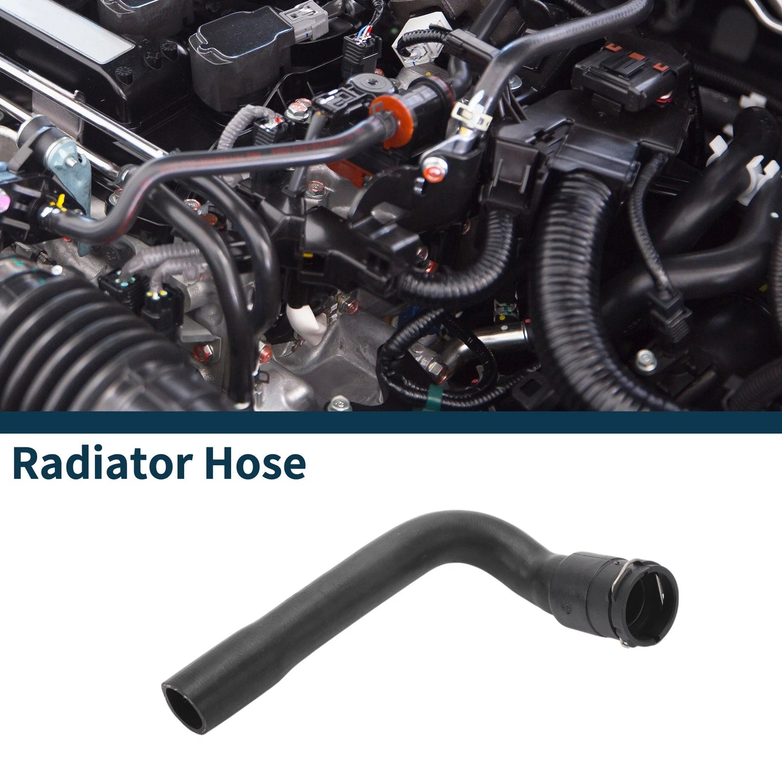 Radiator Hose Water Pipe Replacement for Audi A4 (1995–2008) Rubber 1PC