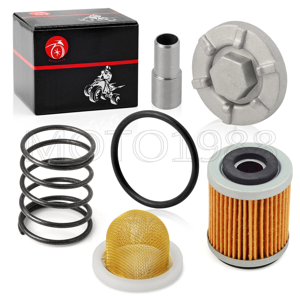 Oil Drain Plug, O-Ring, Strainer for Yamaha Wolverine 350 (1995–2004)