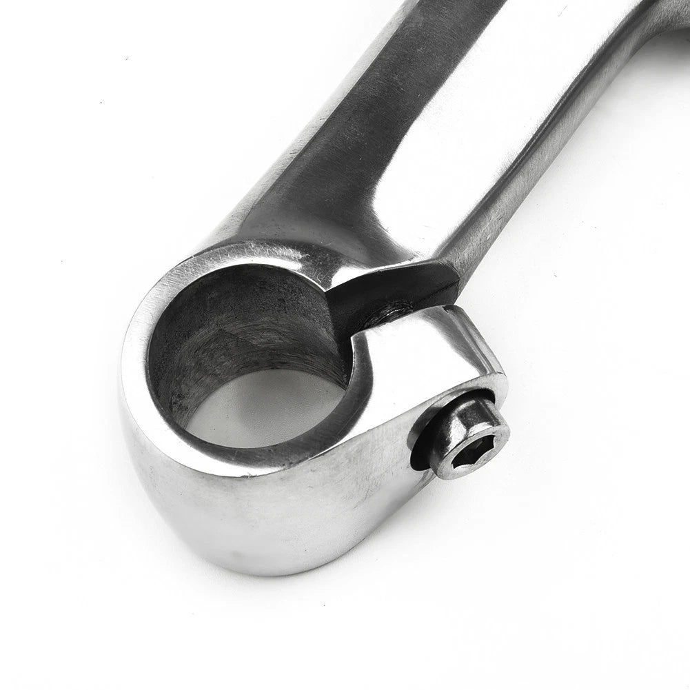 100mm Riser Bike Stem 22.2mm x 150L for 25.4mm Handlebar -17 Degrees