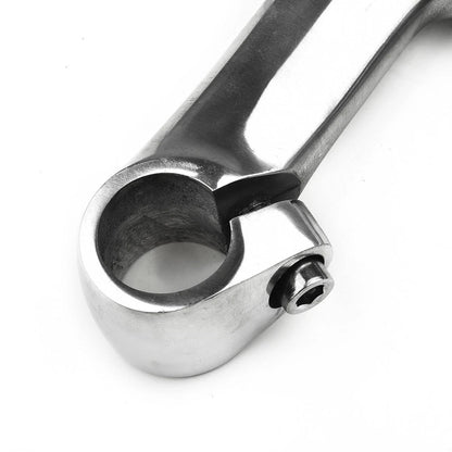 100mm Riser Bike Stem 22.2mm x 150L for 25.4mm Handlebar -17 Degrees