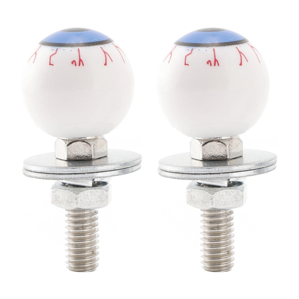 2X License Plate Bolt Screws for Motorcycle Chopper Trike (Custom)