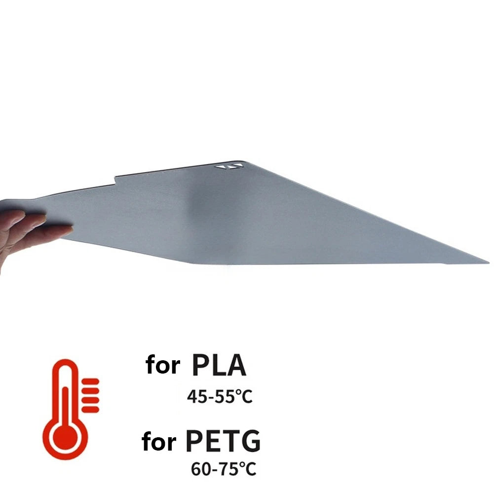Low Temp Printing PEI Spring Steel Sheet Scratch Resistant Coating