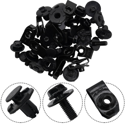 Plastic Clips Clamps for Engine Undertray Cover (Universal Fit)