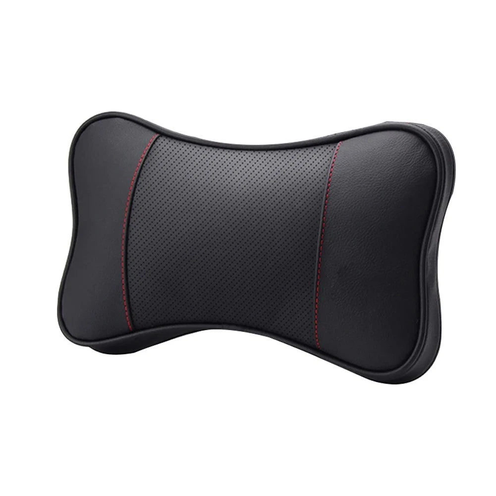 Cowhide Neck Cushion Headrest for Comfortable Drive (2010–2023)
