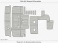 EVA Pads Flooring Mat for Silverton 42 Convertible (2000)