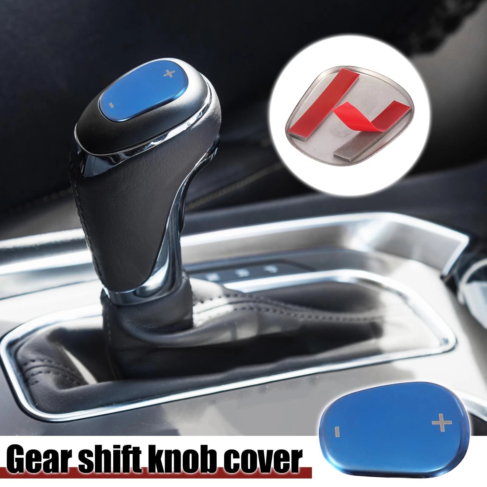 Gear Shift Knob Cover Replacement for Chevrolet Equinox (2018–2020) Blue