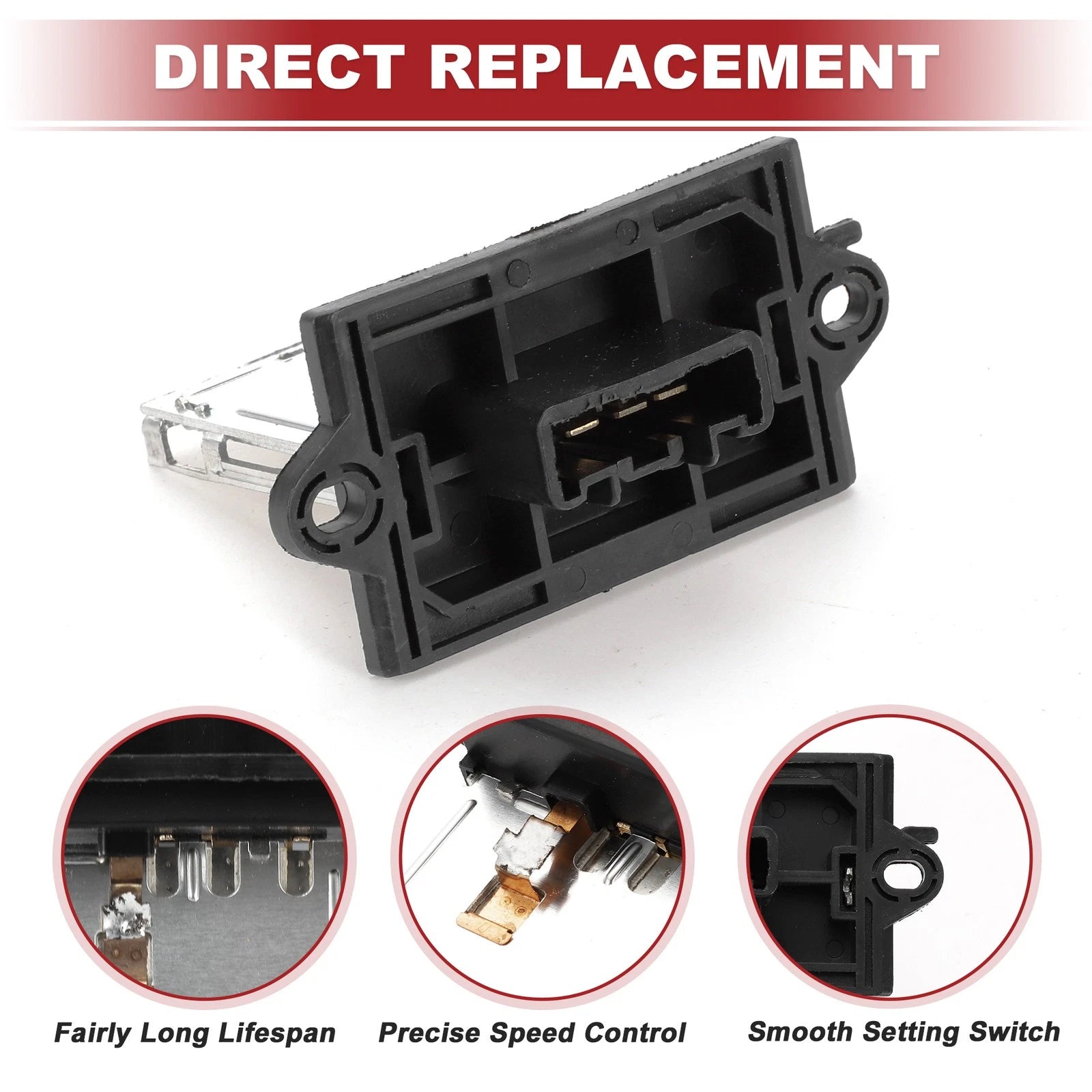 HVAC Blower Motor Resistor Replacement for Dodge Journey (2009–2013)