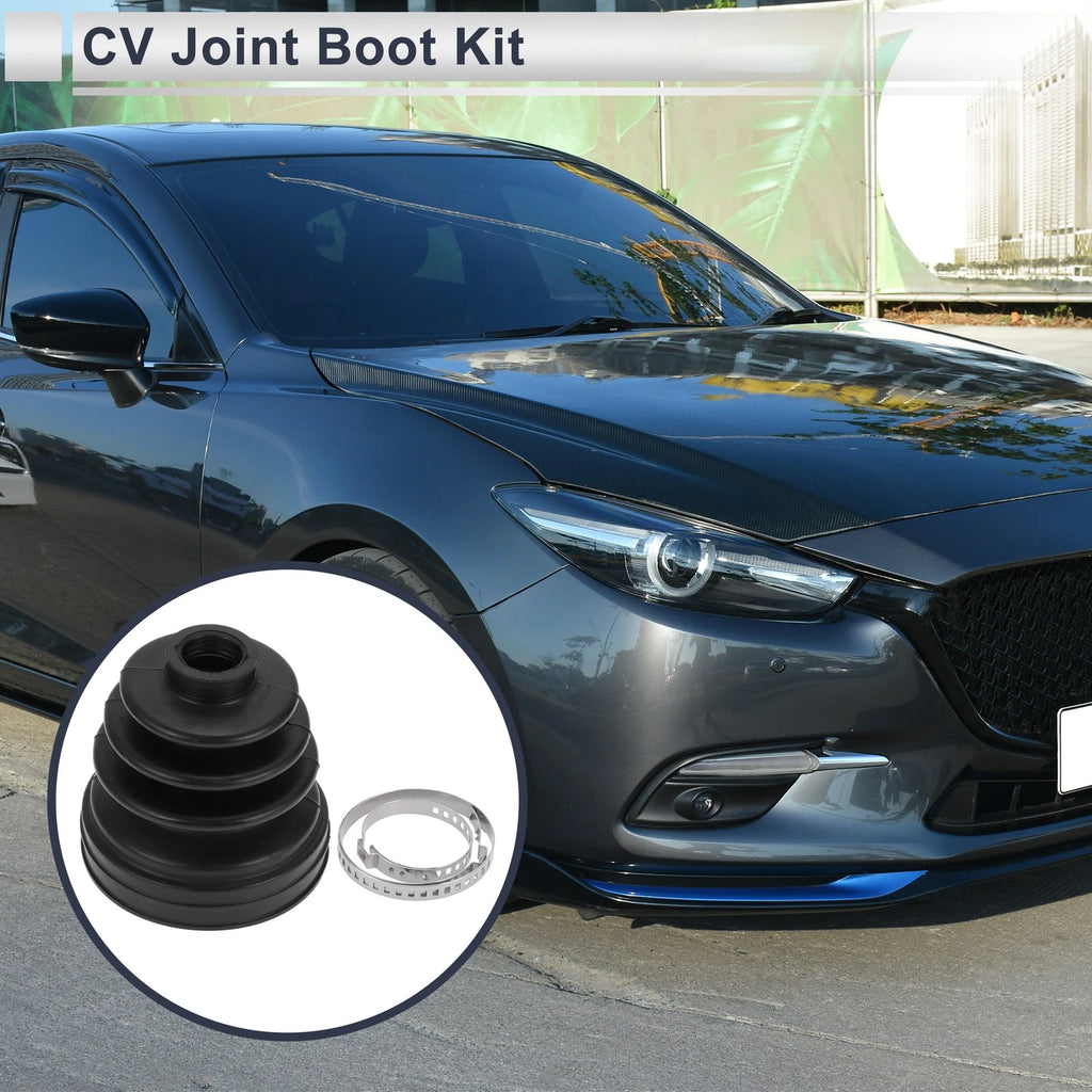 Inner CV Joint Boot Kit with Clamps for Mazda 3 (2004–2006, 2010–2013)
