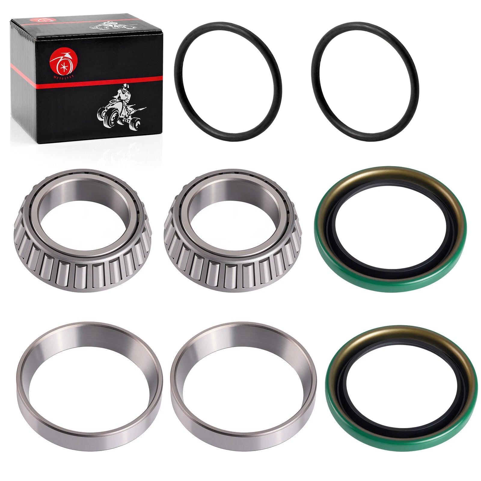 Rear Hub Bearing Seal Repair Kit for Polaris Trail Blazer 250 330 400 (1999–2009)