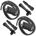 Spark Plug and Caps Replacement Set for Honda Shadow Spirit 750 (2001–2007)